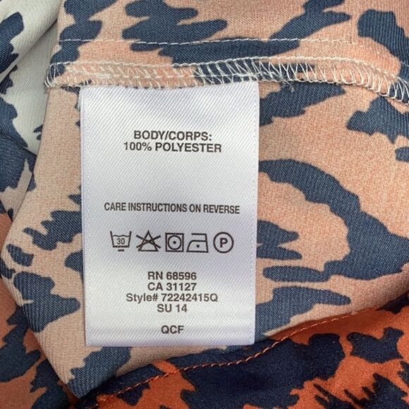 DKNY SMALL WOMENS SHIRT BLOUSE SHORT SLEEVES - Picture 6 of 7